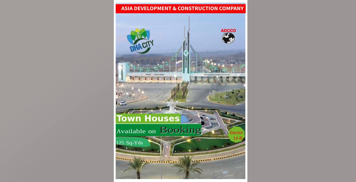 Buy a Town House in DHA City Karachi